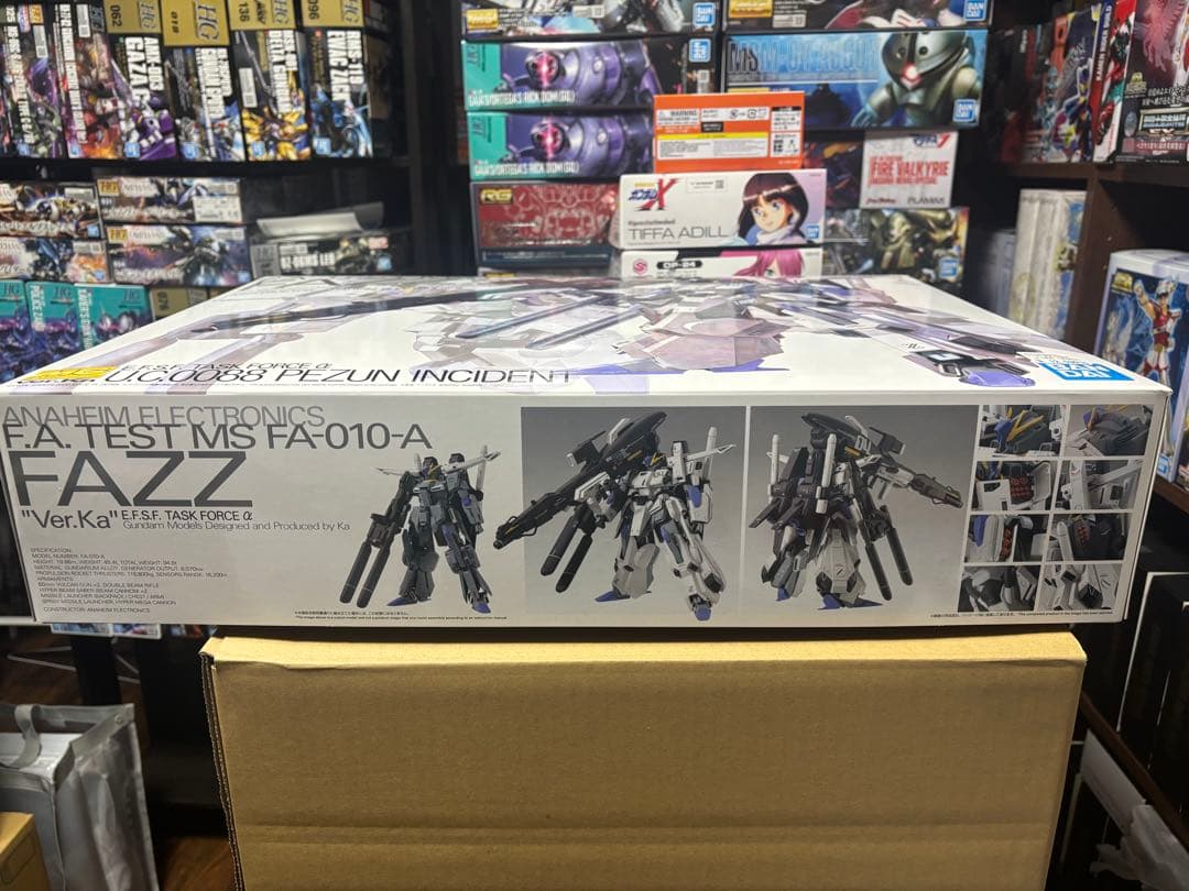 MG 1/100 FAZZ Ver,Ka ガンプラ Ex-sガンダム 再販未開封 - メルカリ
