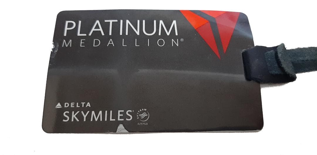 デルタ航空 プラチナメダリオン 荷物タグ ラゲージタグ2枚 - メルカリ