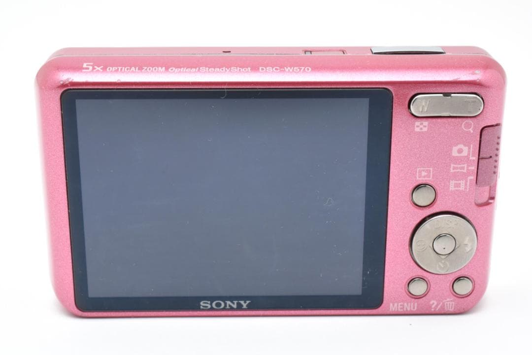 《 美品 》 ソニー　SONY Cyber-Shot DSC-W570 ピンク