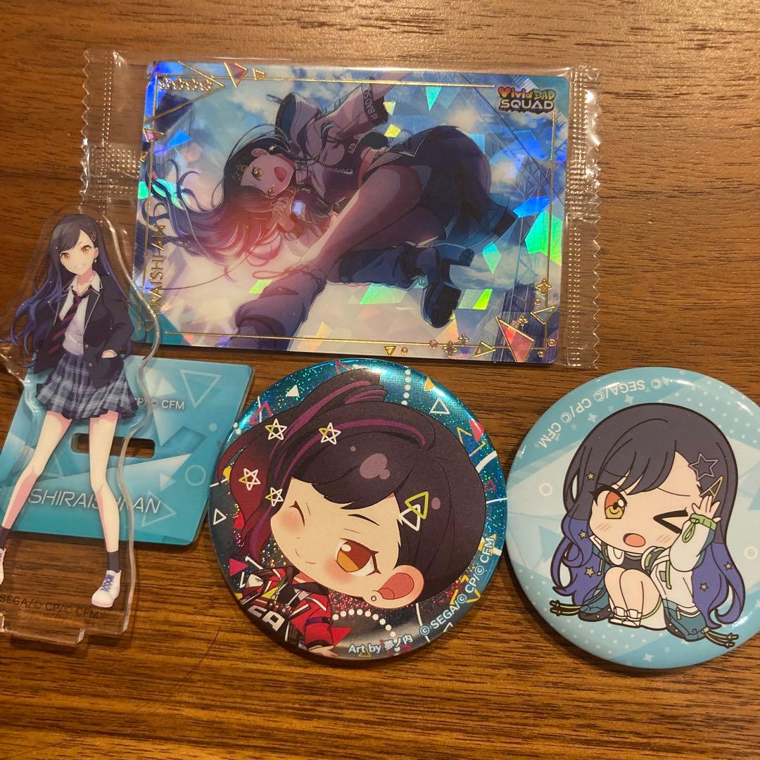 プロセカ 白石杏 まとめ売り アクリルスタンド 缶バッジ - メルカリ