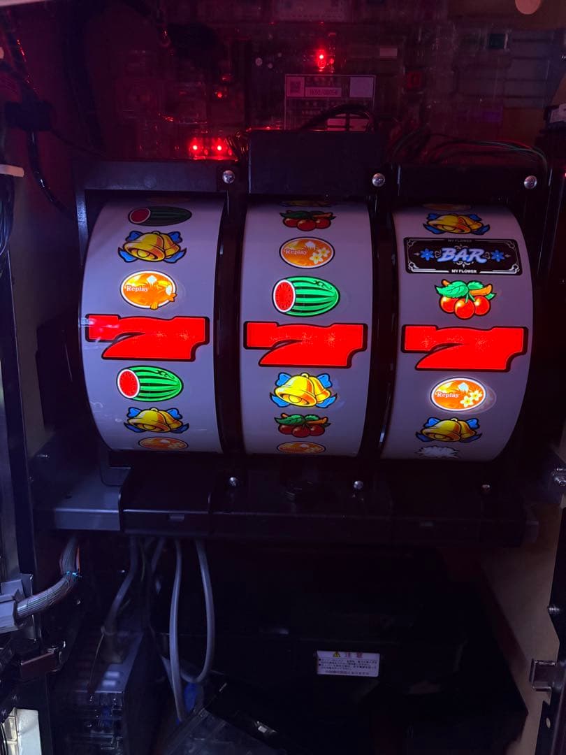 送料込み パチスロ マイフラワー 北電子 不要機付