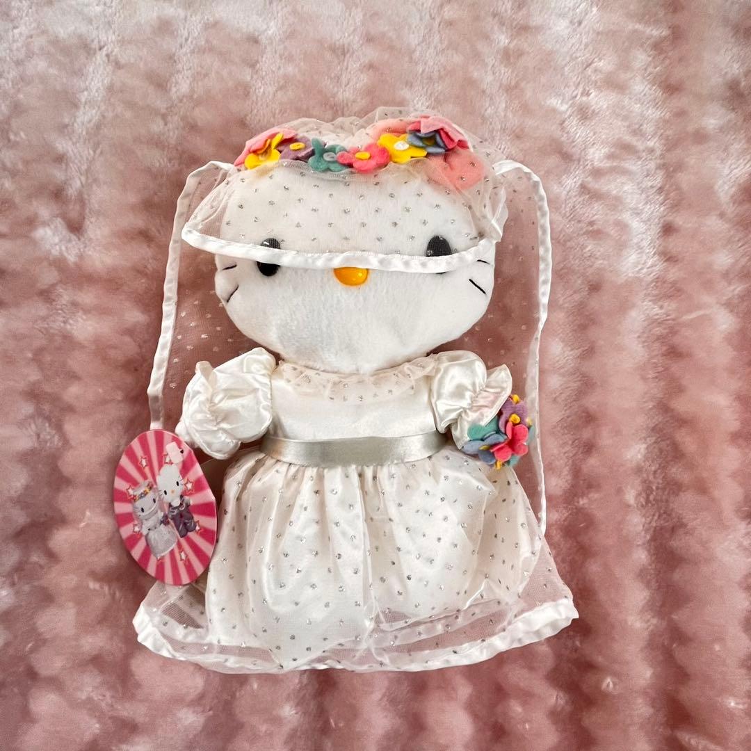 非売品 ハローキティ & ダニエル ウエディング ペア ぬいぐるみ 2000年