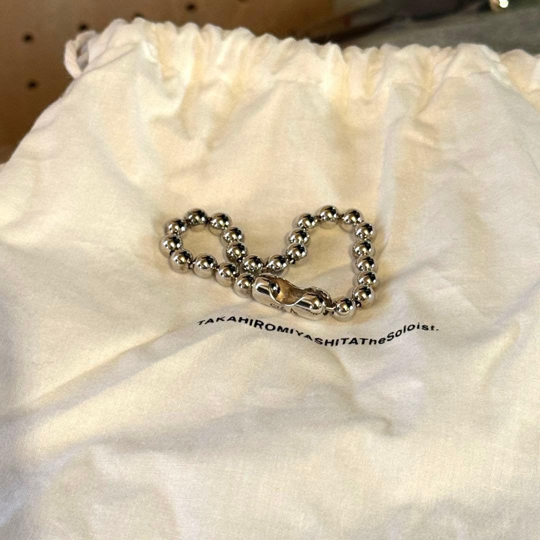 アクセサリー TheSoloist. ball chain bracelet. -L-