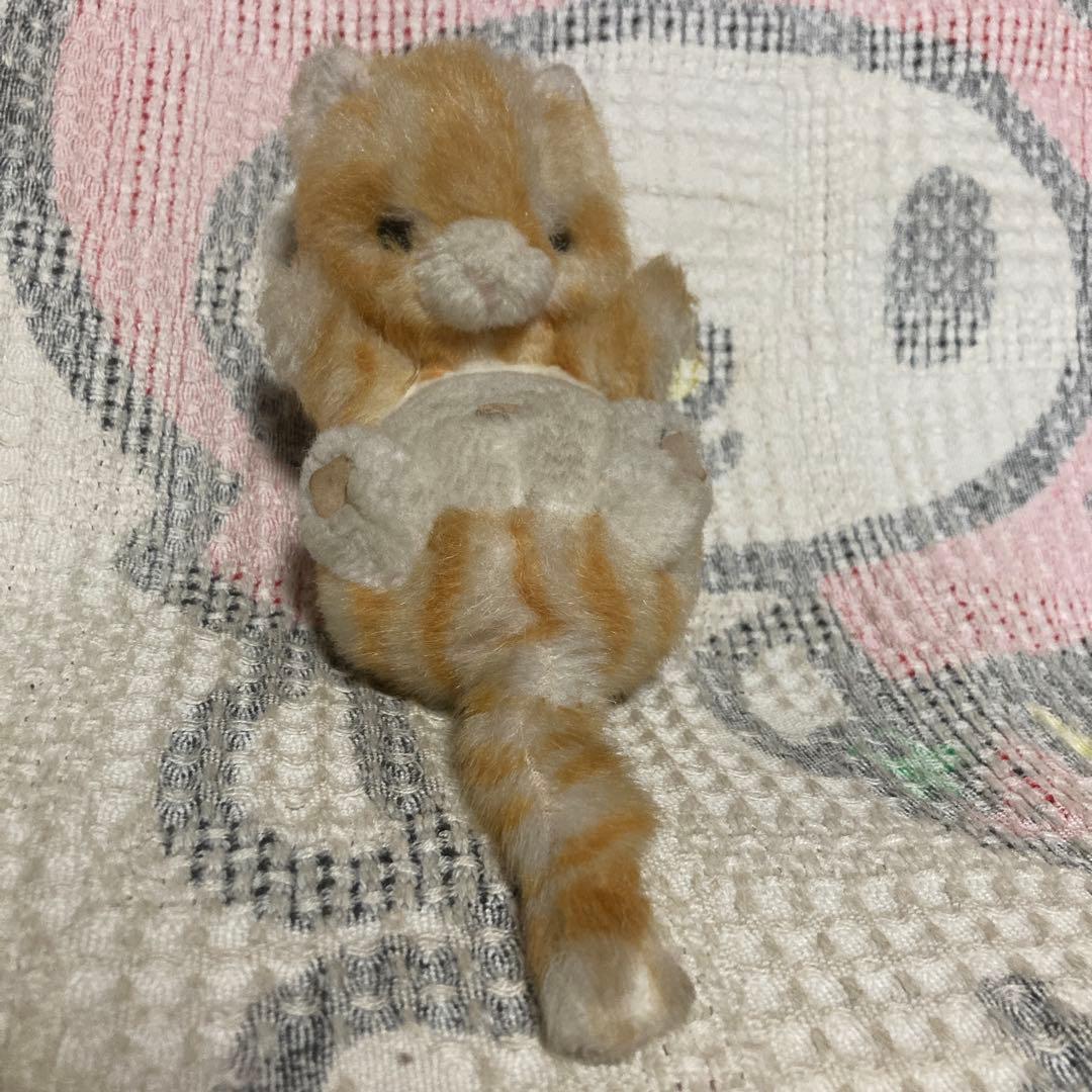 レトロ ファースト社 いたずら天使 猫 ぬいぐるみ＆パペット 日本製