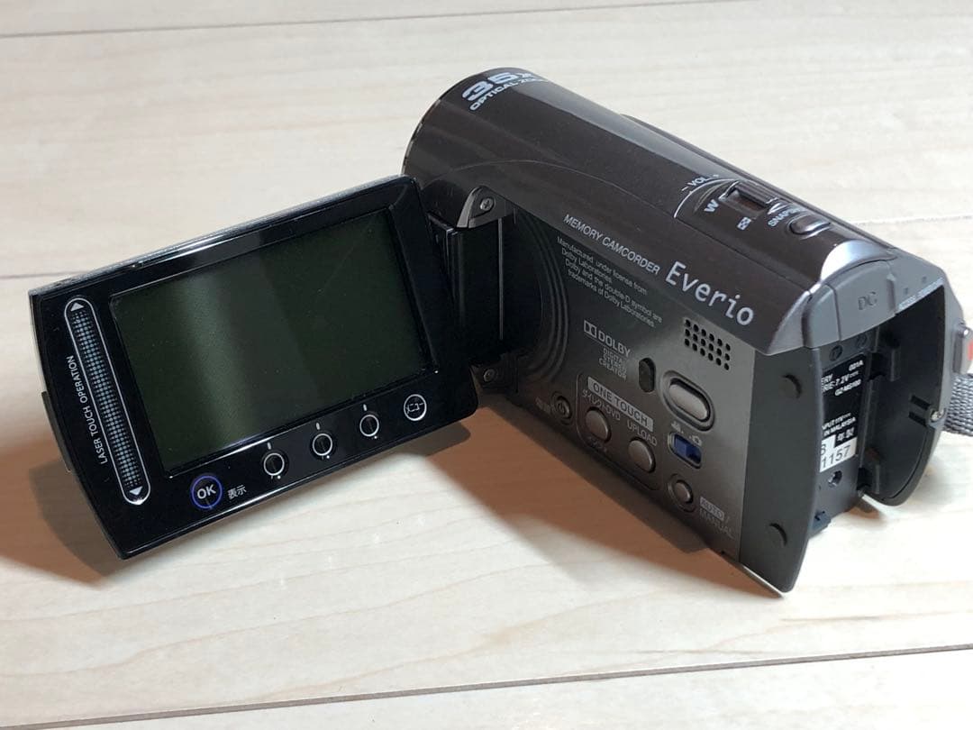 ビクター GZ-MS100 デジタルビデオカメラ Everio エブリオ - メルカリ