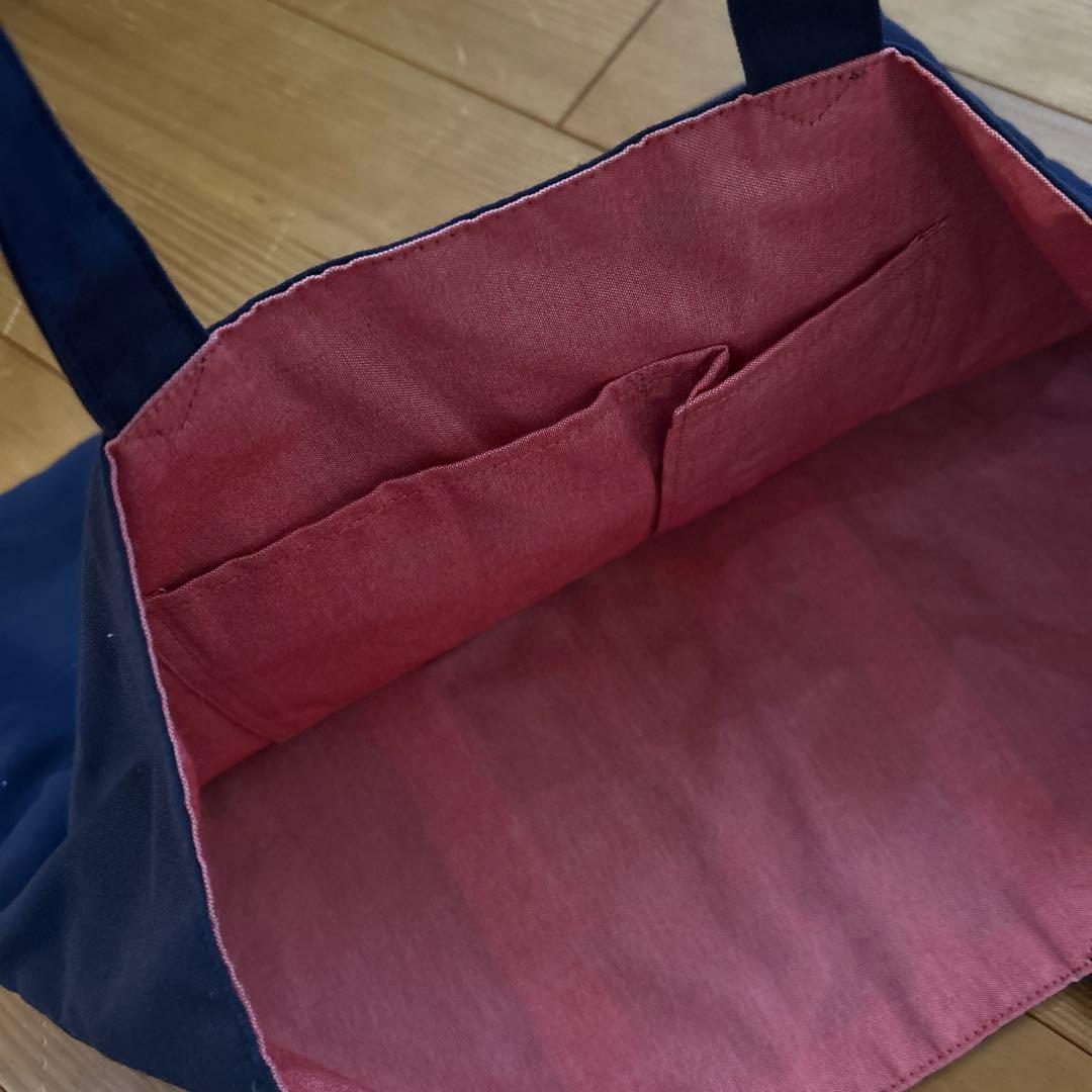 《ほぼ未使用》familiar チェリー柄トートバッグ