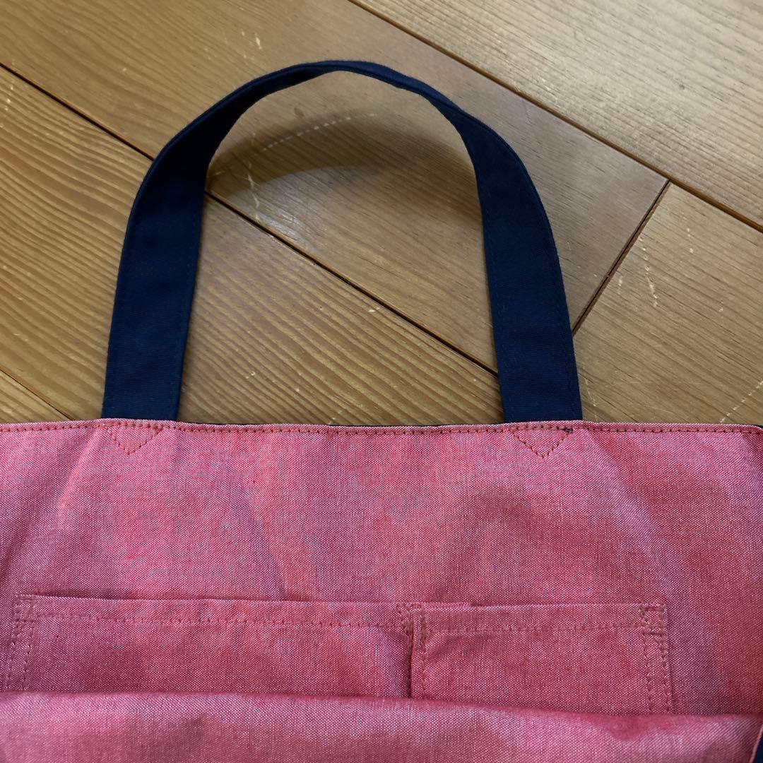 《ほぼ未使用》familiar チェリー柄トートバッグ