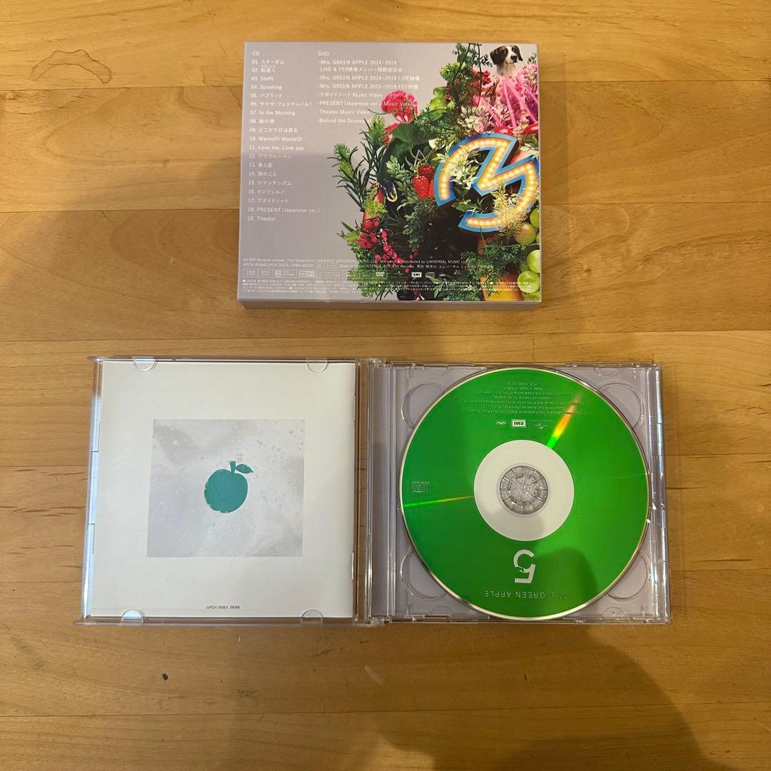 【ざぼん】Mrs. GREEN APPLE 5 COMPLETE BOX