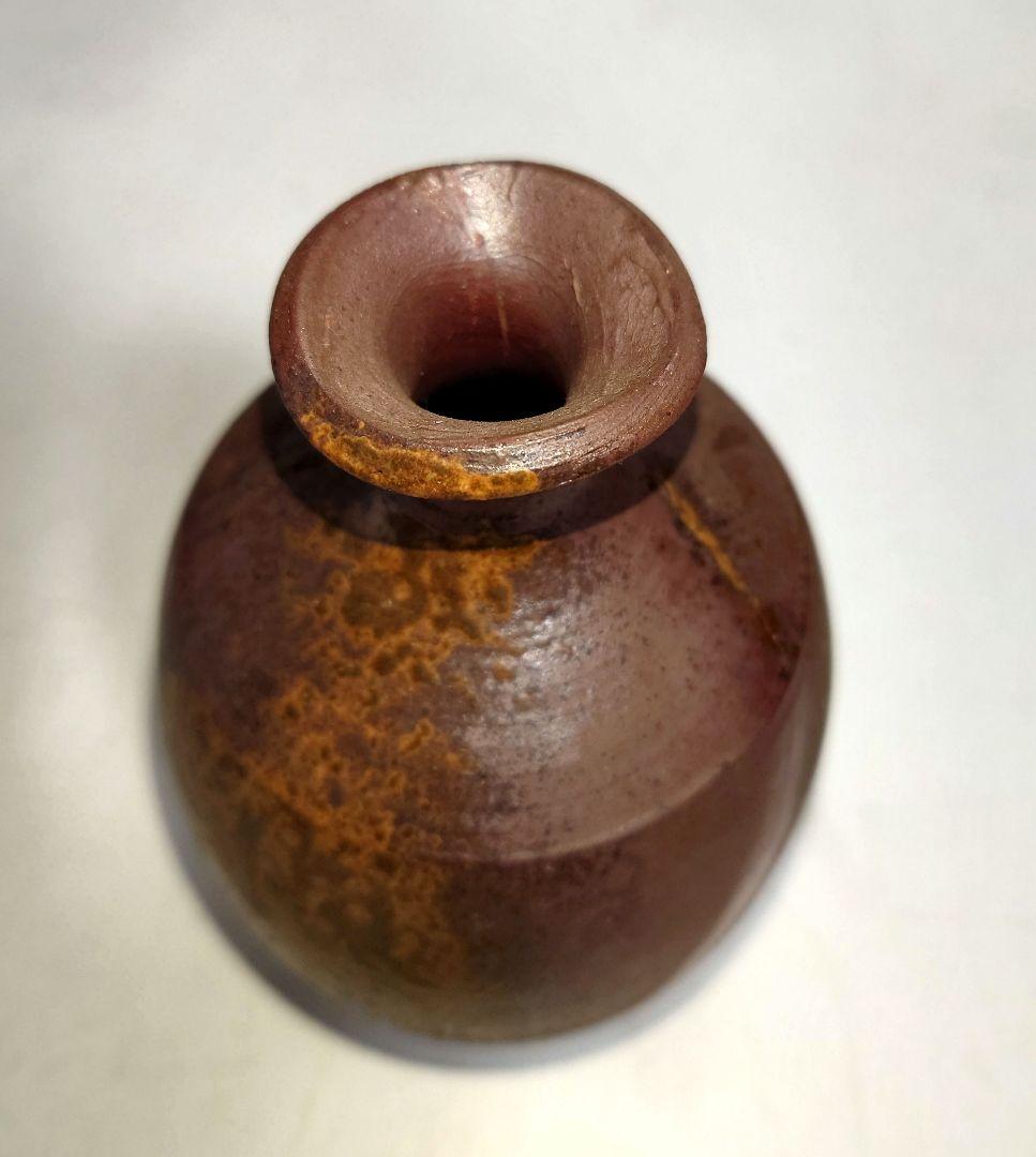 4本】備前焼 徳利 花瓶 一輪挿し 陶器 伝統工芸品 作家 茶道 華道 花器