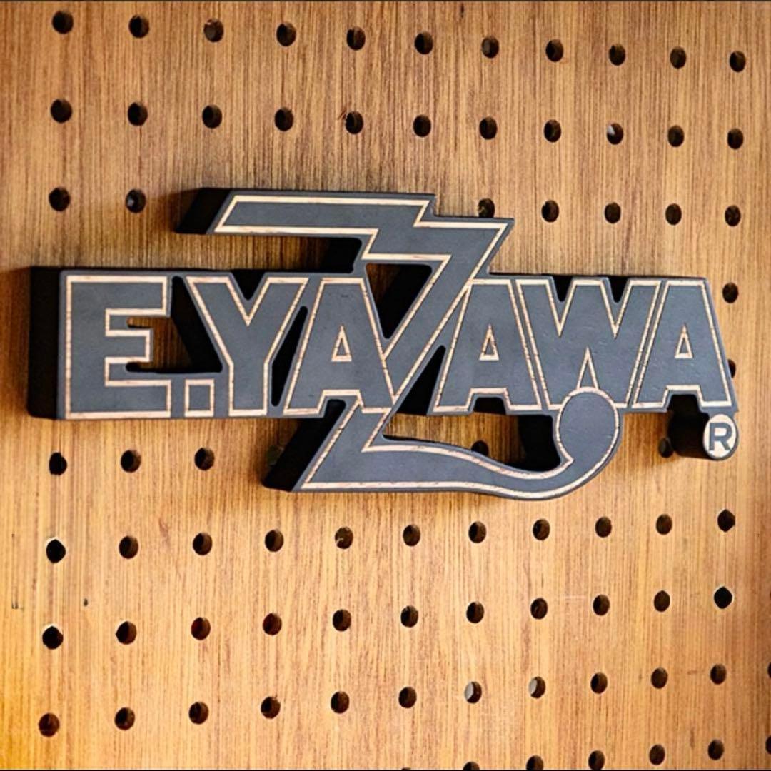 矢沢永吉★E.YAZAWA★ 壁掛けオブジェ(ロゴ) 箱入り未開封