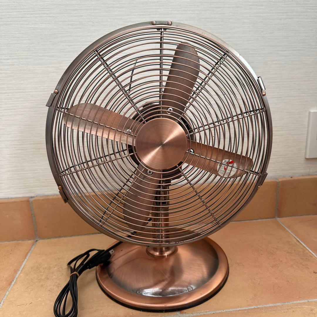 メタル扇風機 ドウシシャ モダン レトロ インテリア - メルカリ