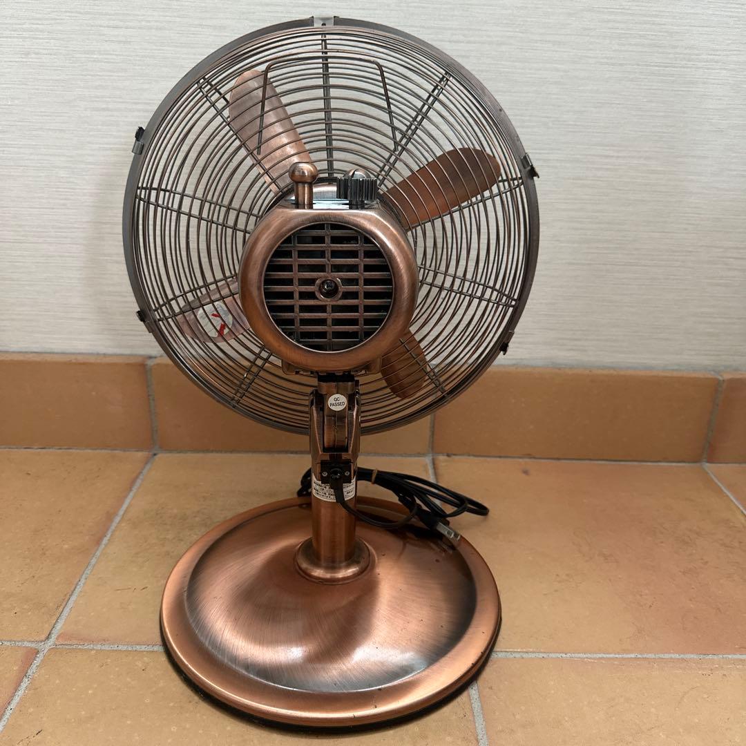 メタル扇風機 ドウシシャ モダン レトロ インテリア - メルカリ