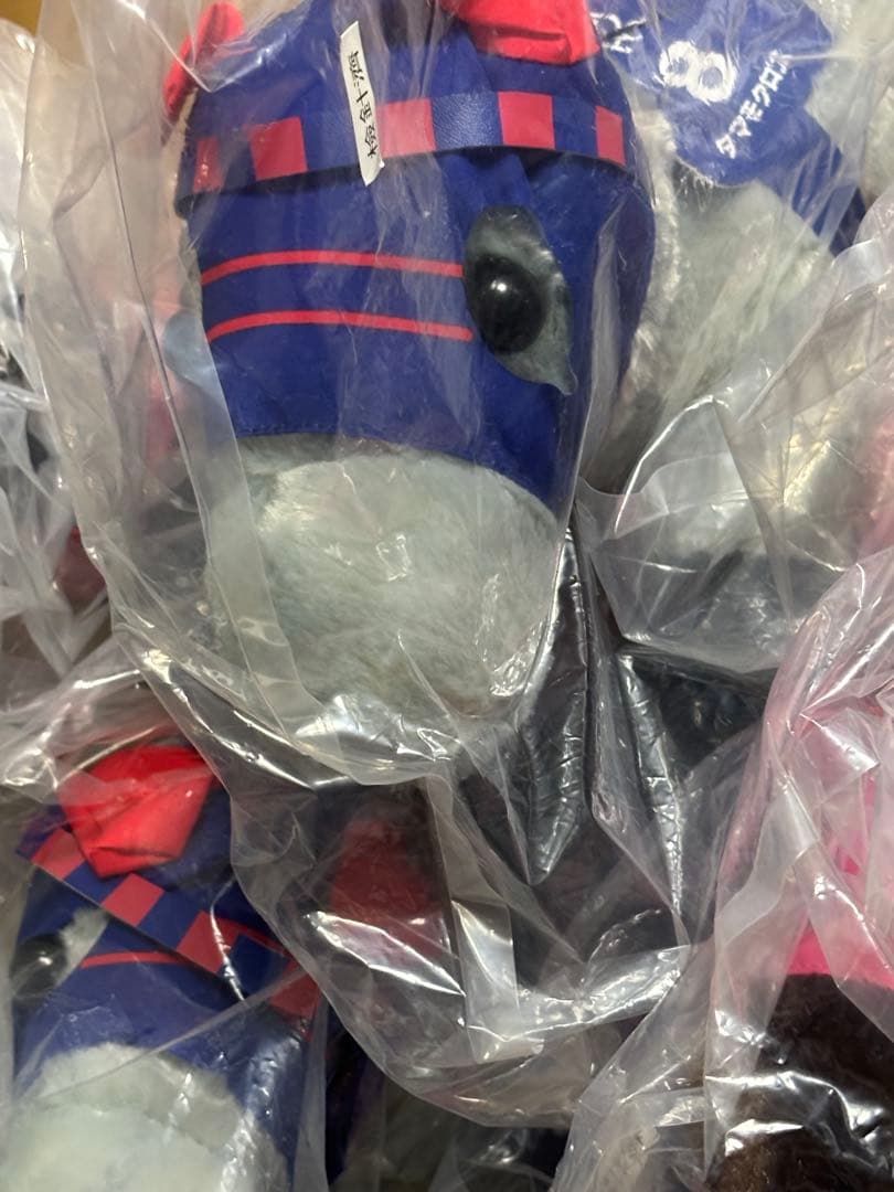 サラブレッドコレクションA&M社製アミューズメント品競馬 競走馬ぬいぐるみセット