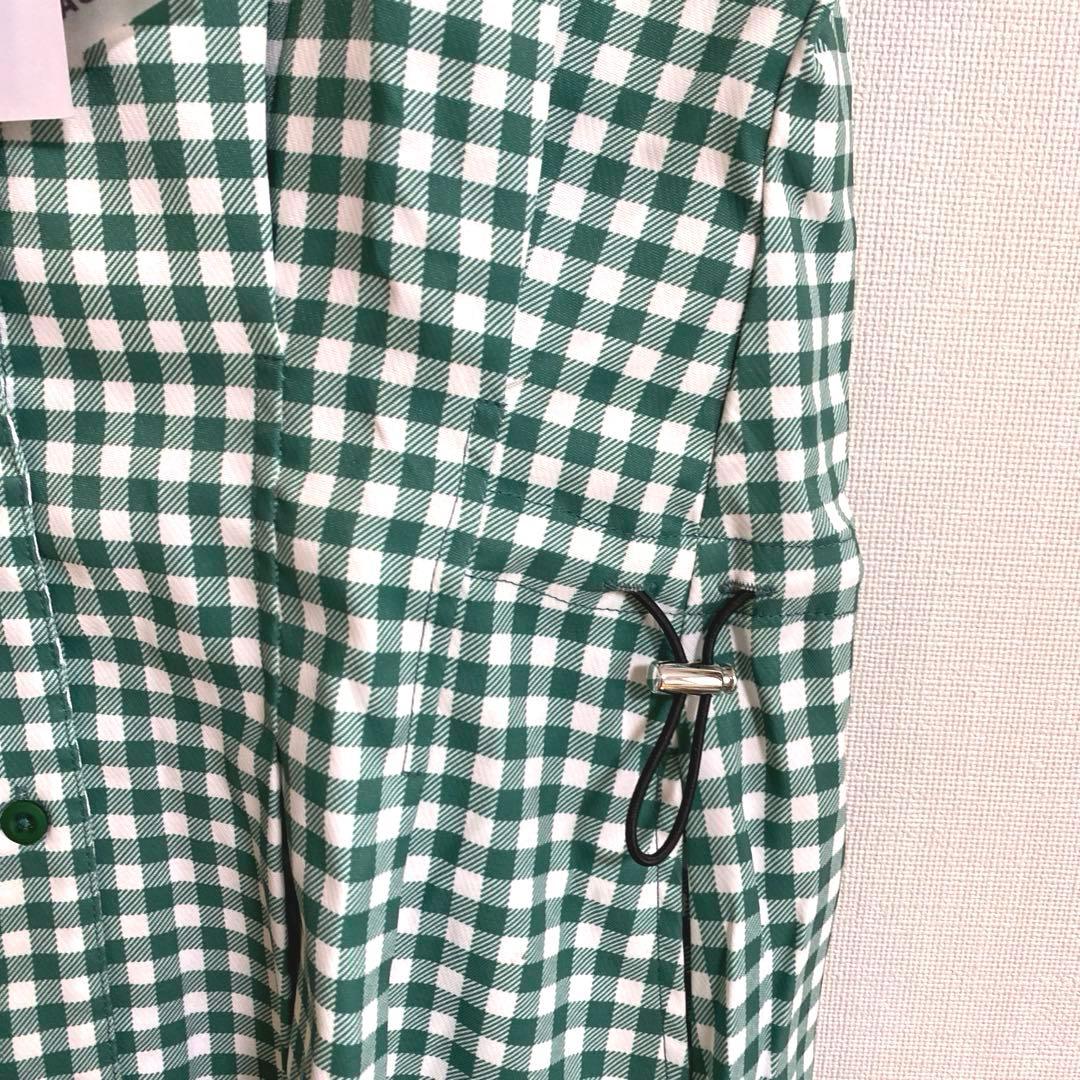 RIENDA GOLF ギンガムチェックドロストOP - メルカリ