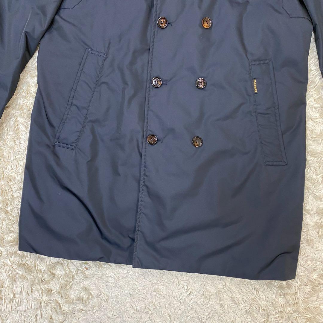 ムーレー モテミ ステンカラーコート ネイビー 52 - メルカリ
