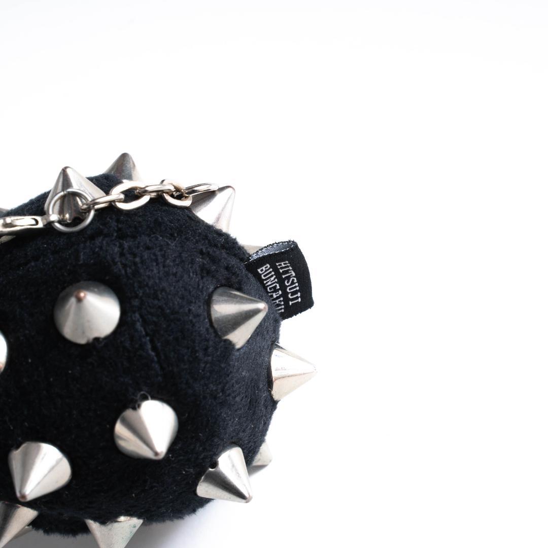 羊文学　ひつじちゃん キーホルダー スタッズ　prickly BLACK