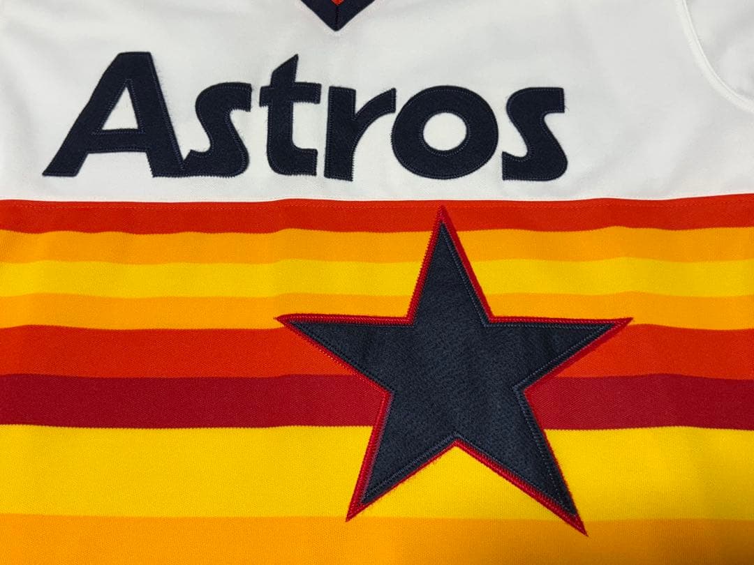 1980年代アストロズ ユニフォーム 復刻ユニフォーム サイズ:L - メルカリ