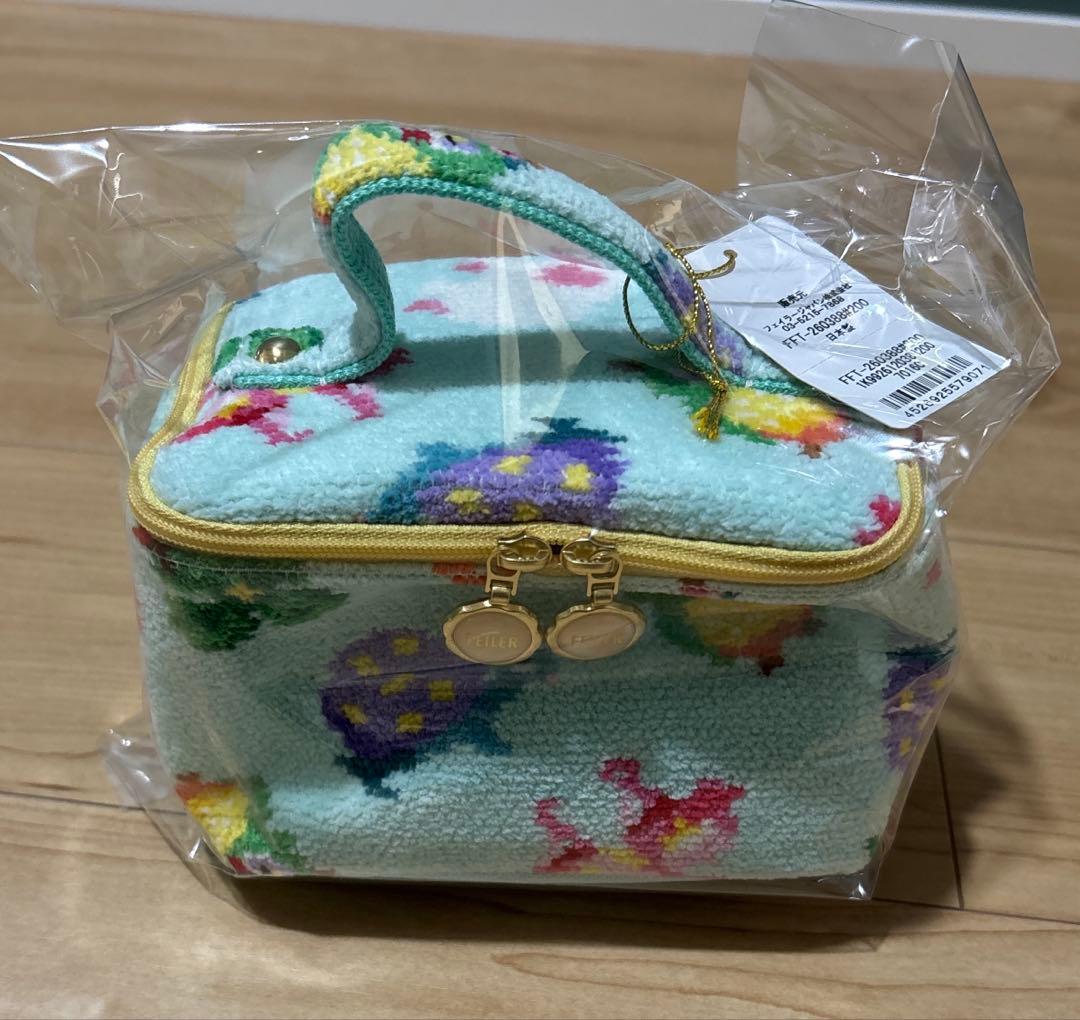 FEILER 神崎恵さん×フェイラー ファンキーフォーチュン バニティポーチ