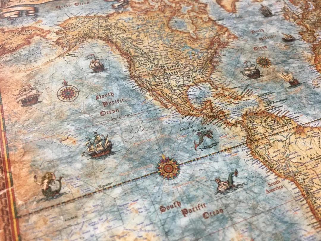 ジグソーパズル HEYE PAZZLE(2000piece) Map Art 29845