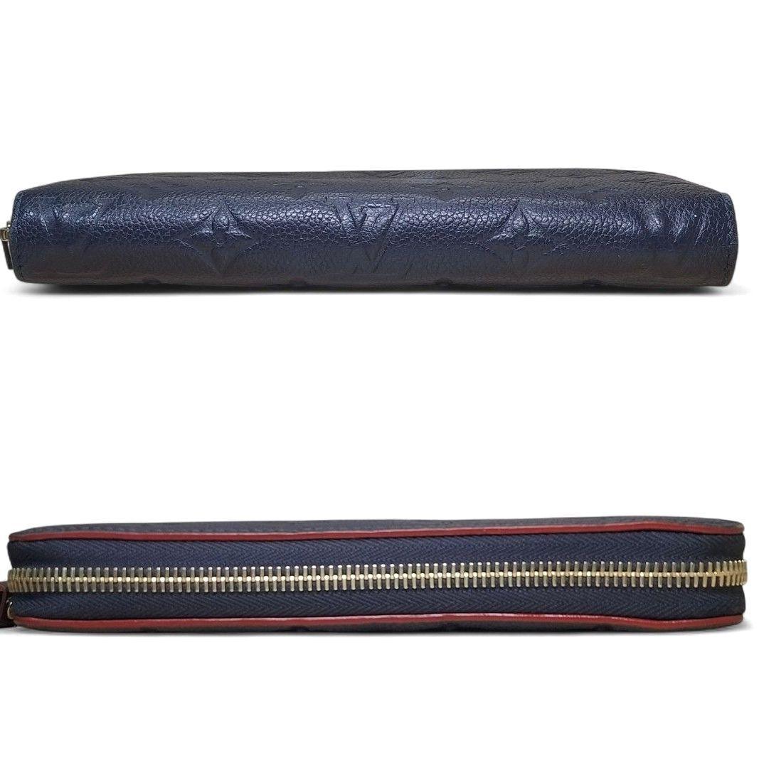 ジッピーウォレット ルイヴィトン モノグラム アンプラント マリーヌ