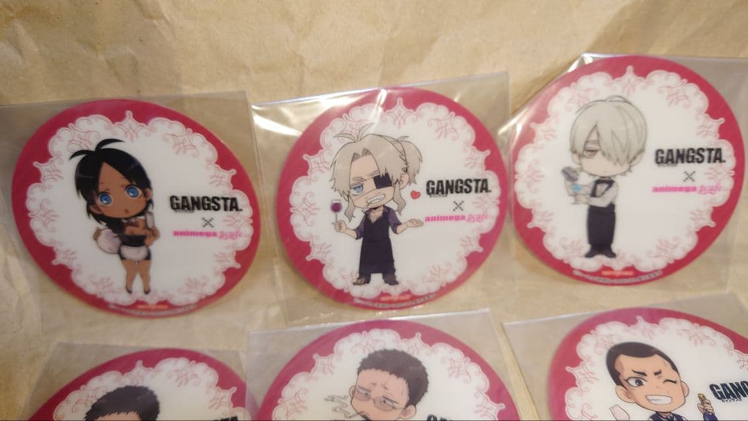 非売品 ウォリック 他 ギャングスタ アニメガカフェ GANGSTA. コースケ