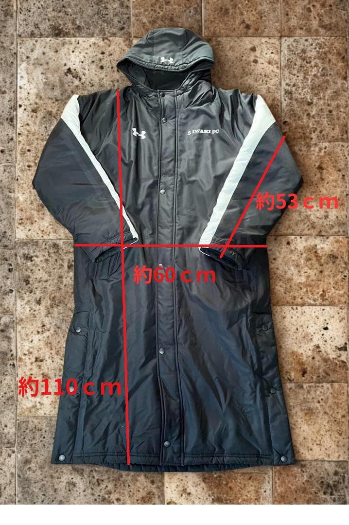 いわきFC】【アンダーアーマー】【非売品】【 ベンチコート】 - メルカリ