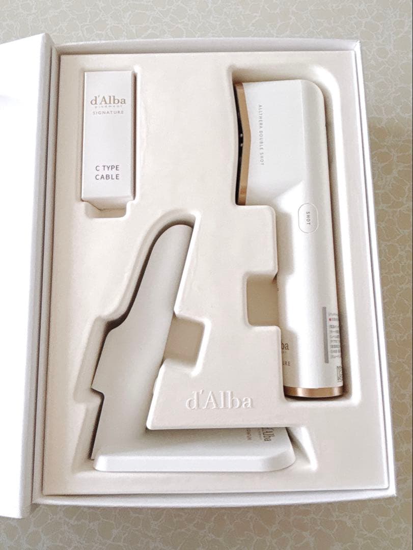 本日まで更に特別値下げ！！《ダルバ》シグネチャーオールセラダブルショット 美顔器