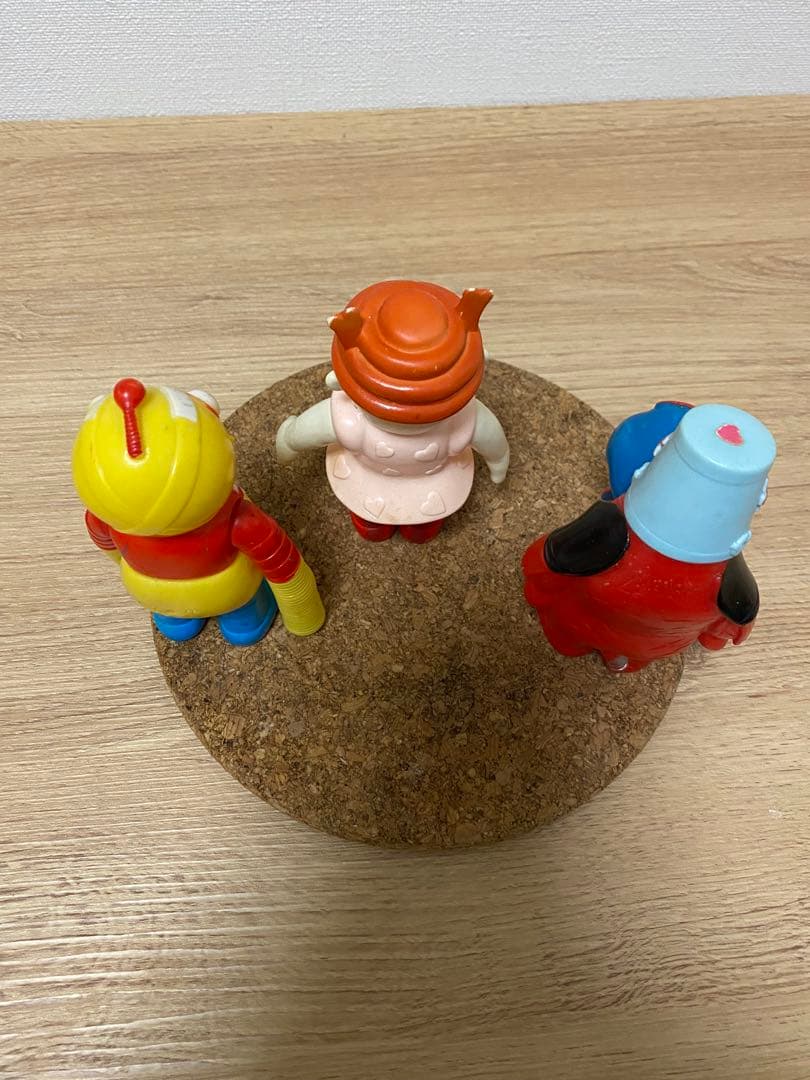 ニャンコ先生ページポピーがんばれロボコン　 ソフビロボペケロボイヌロボメロ