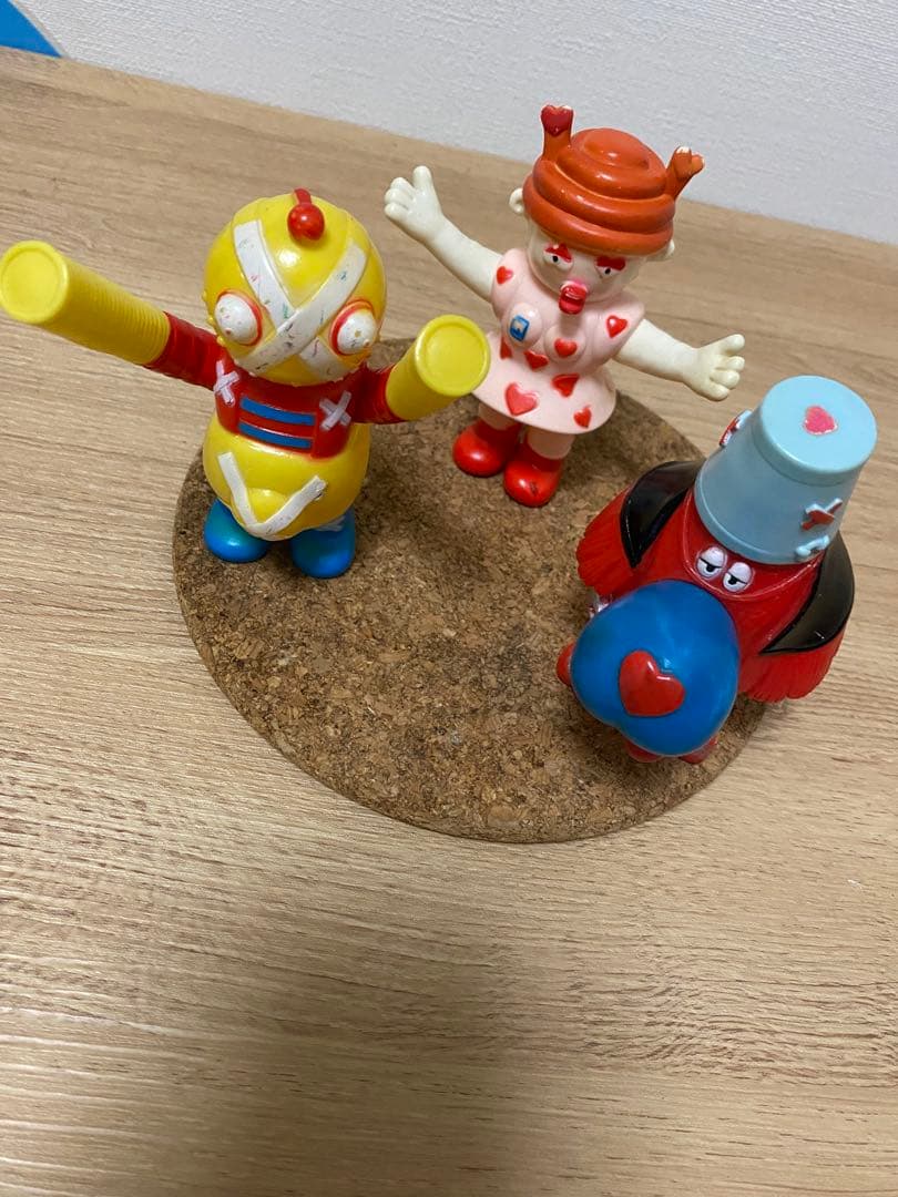 ニャンコ先生ページポピーがんばれロボコン　 ソフビロボペケロボイヌロボメロ