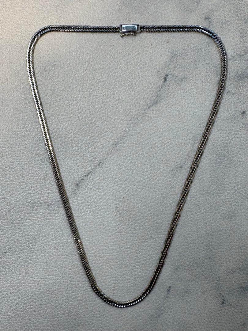 《 PT850 》 12面トリプル プラチナ 30g 50cm pt850 喜平