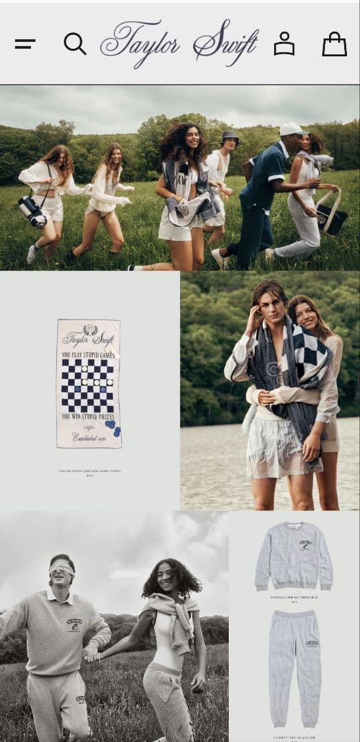 ミュージシャン Taylor Swift Checkerboard Towel Game Set