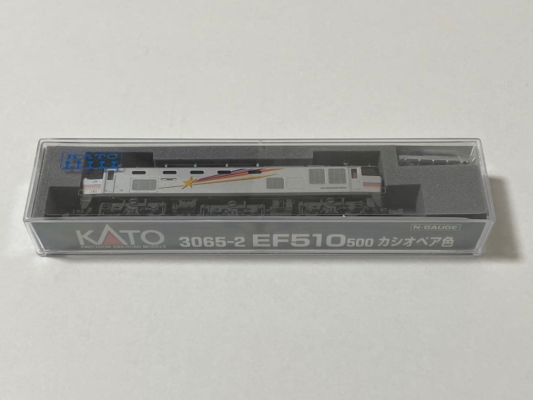 ほぼ新品同様 KATO 3065-2 EF510 カシオペア色