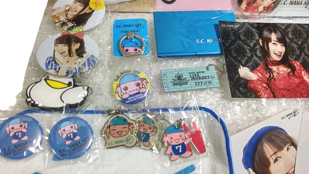 本日限定特別最終大特価☆水樹奈々　ファンクラブグッズ&非売品　まとめ売り