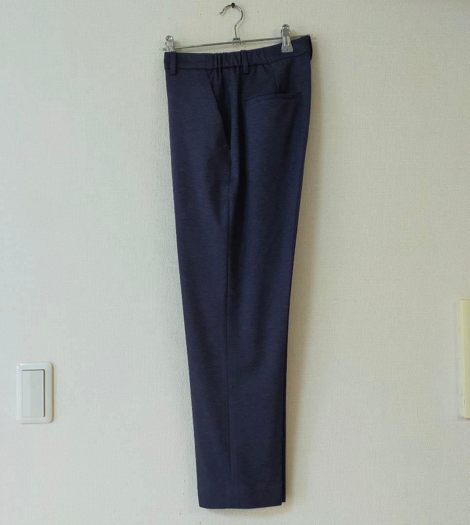 美品　A day in the life　40　洗えるノーカラーパンツスーツ