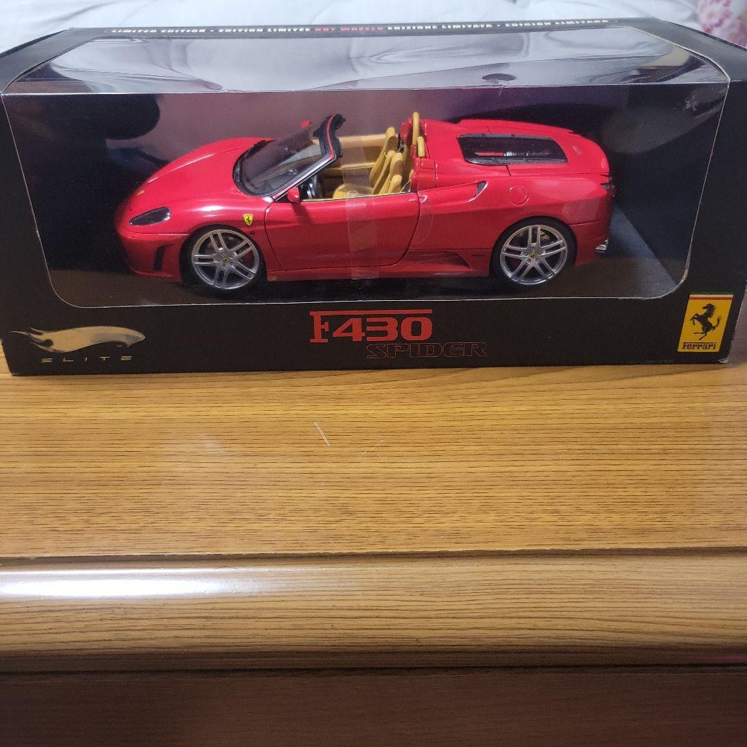 【未開封品】マテル エリート 1/18 フェラーリ F430 スパイダー Yahoo!オークション -「1 18 f430」の落札相場・落札価格