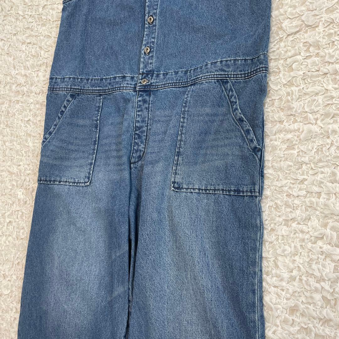 soulberry ソウルベリー 店長のデニムなサロペット オールインワン M