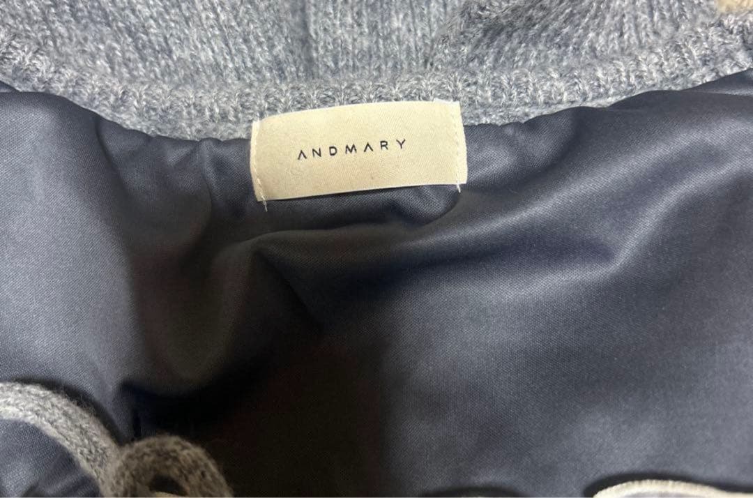 andmary Raven gather set up gray 正規品 - メルカリ