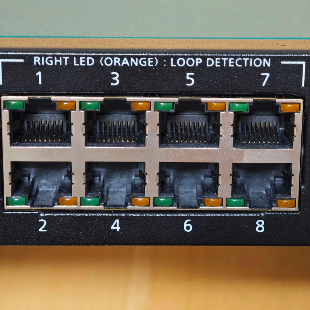 パナソニック】Switch-M8eG PN28080K スイッチングハブ - メルカリ