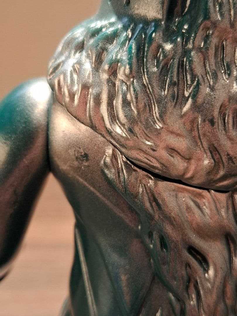 ケムール人 M1号 緑成型 スタンダードサイズ ソフビ