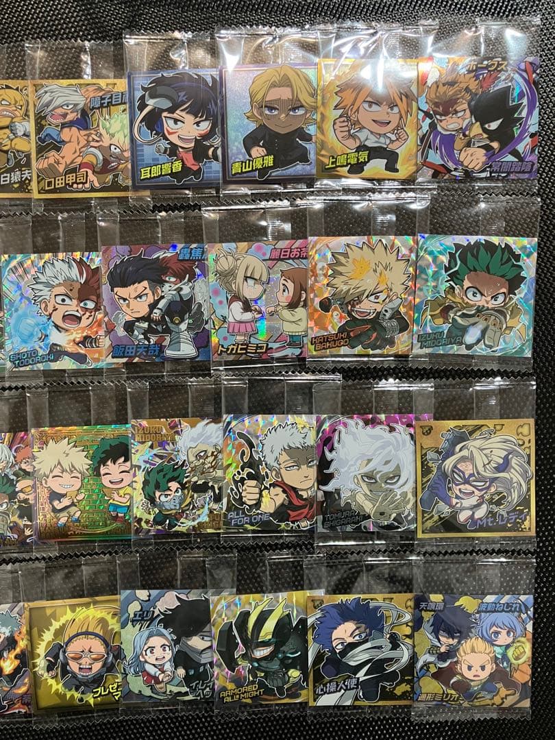 ヒロアカ　ウエハース　コンプ　全36種　爆豪勝己pur　OFA継承者pur