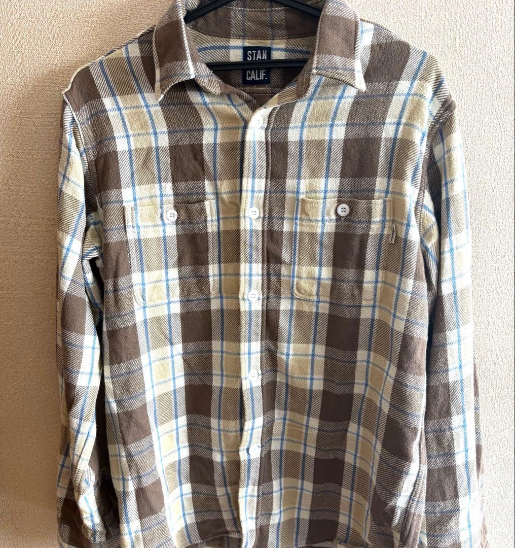 Standard Californiaフランネルチェックシャツ XL SD Heavy Flannel Check Shirt : STANDARD CALIFORNIA OFFICIAL ONLINE