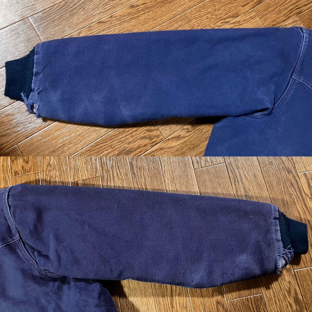 幻・初期】カーハート サンタフェジャケット JQ162 ネイビー L-XL相当