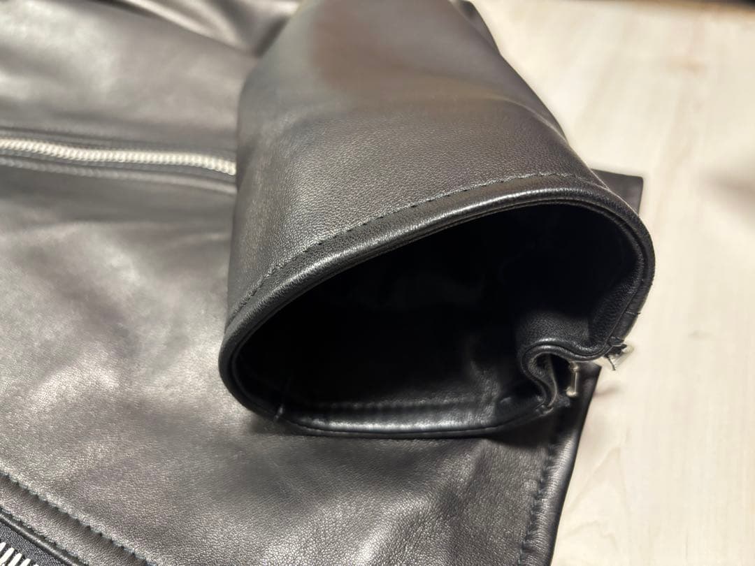 値下げ】Maison Margiela 19AW ハの字 ライダース 黒 48 - メルカリ