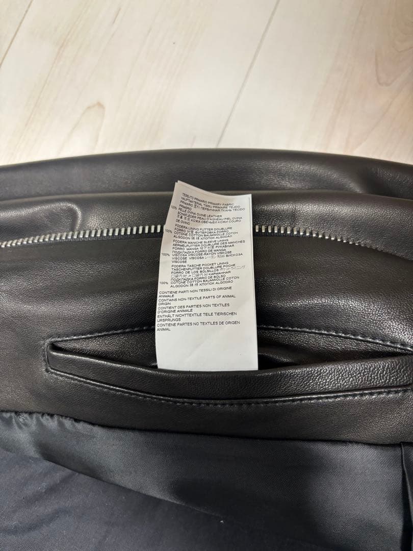 値下げ】Maison Margiela 19AW ハの字 ライダース 黒 48 - メルカリ