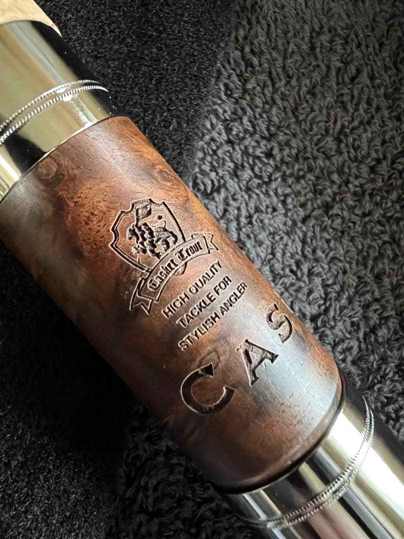 カスケット5ftボロンハンドル エンブレムウッド 新品未使用品SALE