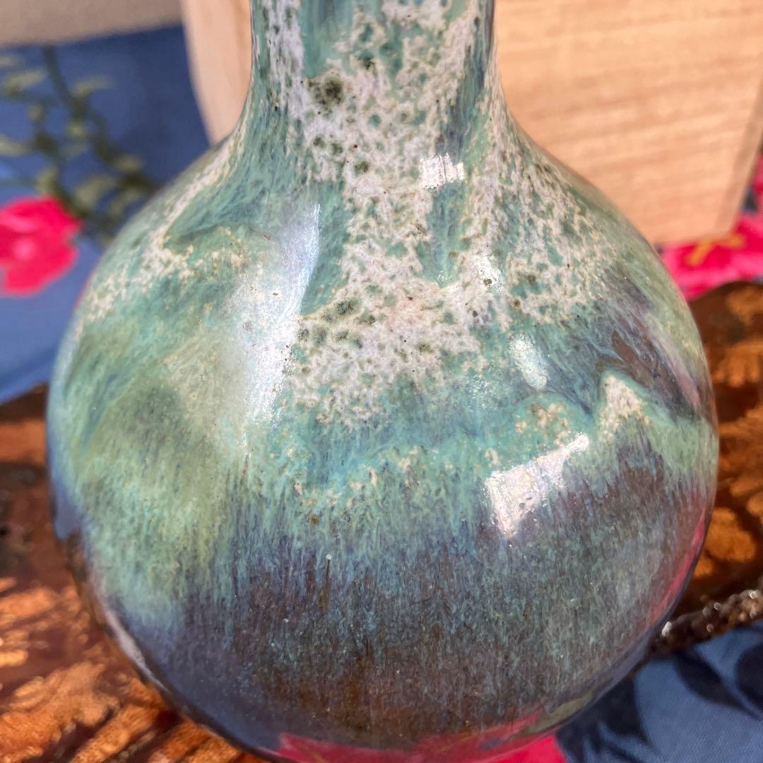 高鶴華山作 上野焼 希少 一輪差し 霧箱あり 茶道具 - メルカリ