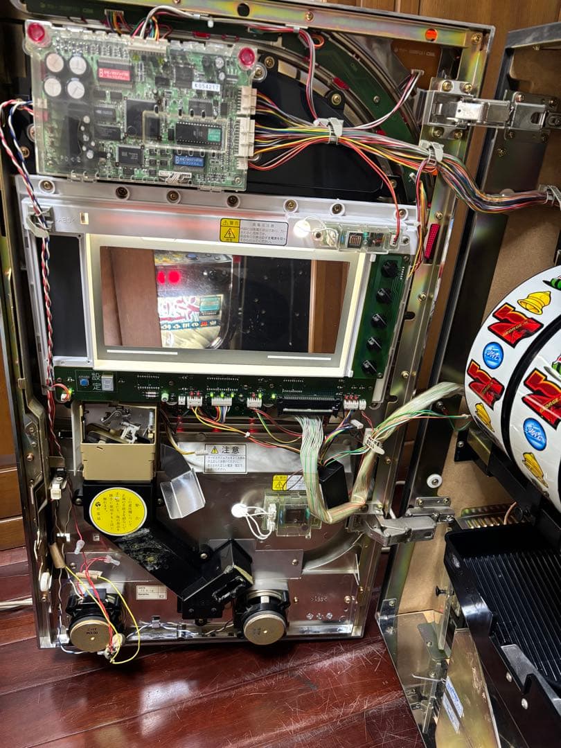 【送料無料】名機！初代 旋風の用心棒 ロデオ 不要機付 4号機 レア白パネル