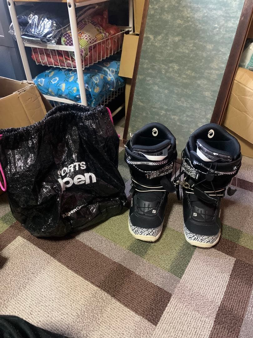 スノーボードブーツ DEELUXE ディーラックス 25.5cm 収納バッグ付き