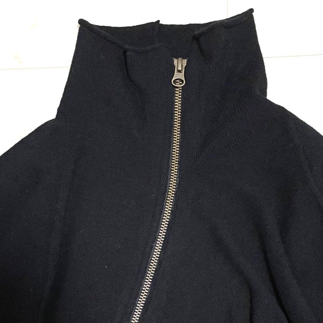 クリーニング済✨ヨーガンレール✨アシメントリートップス ウール100