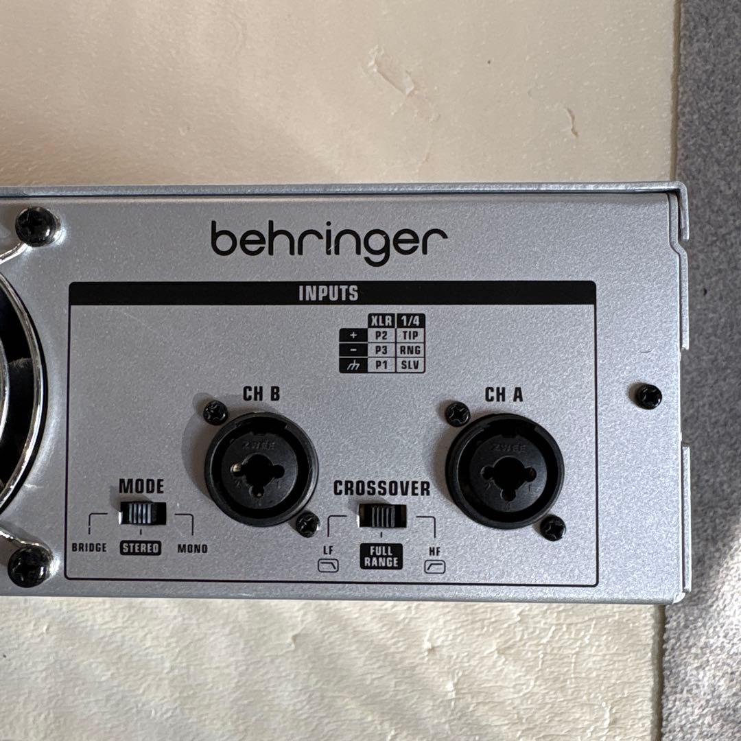 behringer i NUKE NU3000 パワーアンプ 動作確認済